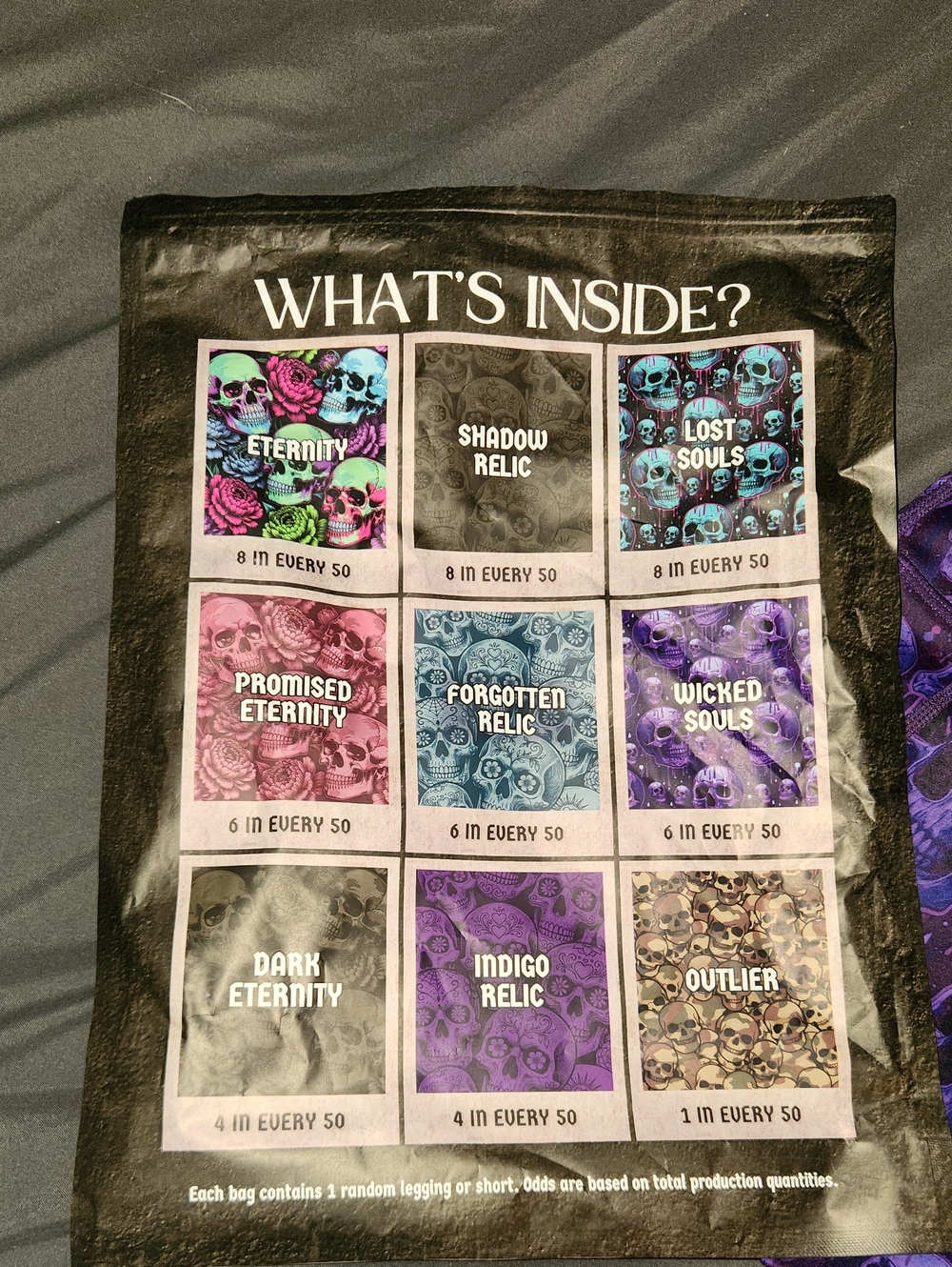 CVG Sealed Series Leggings. Wicked Souls - Picture 2 of 6